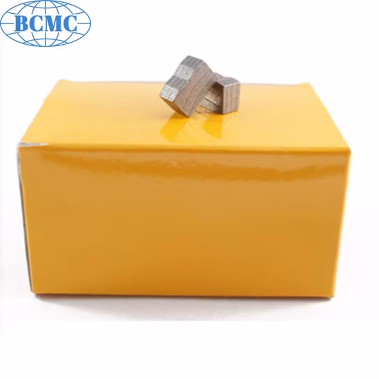 공장 가격으로 다이아몬드 용암 Bcmc 도구 분할 블레이드 중국 석재 절단 세그먼트